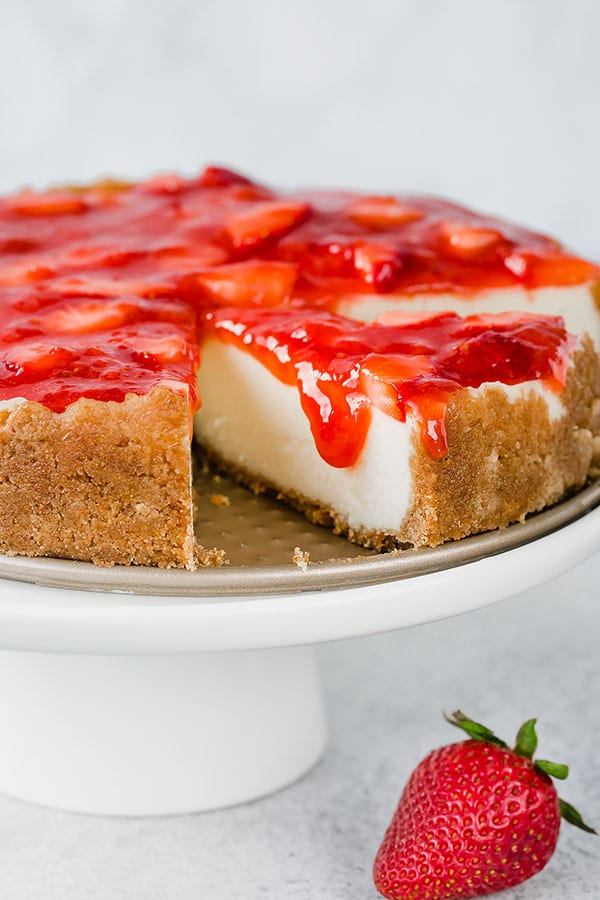 Instant Pot Cheesecake with Strawberries – ecozoi