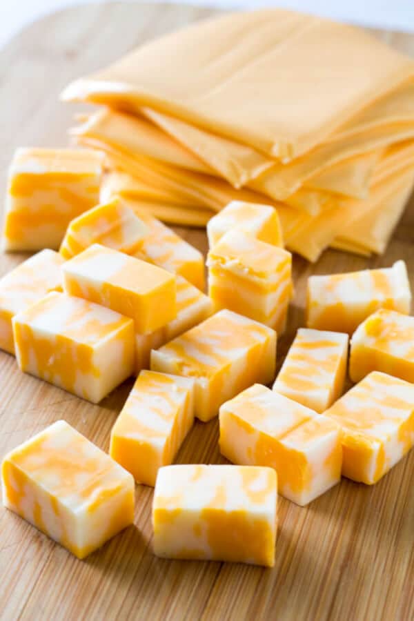 how to make a cheese sauce from cheese slices