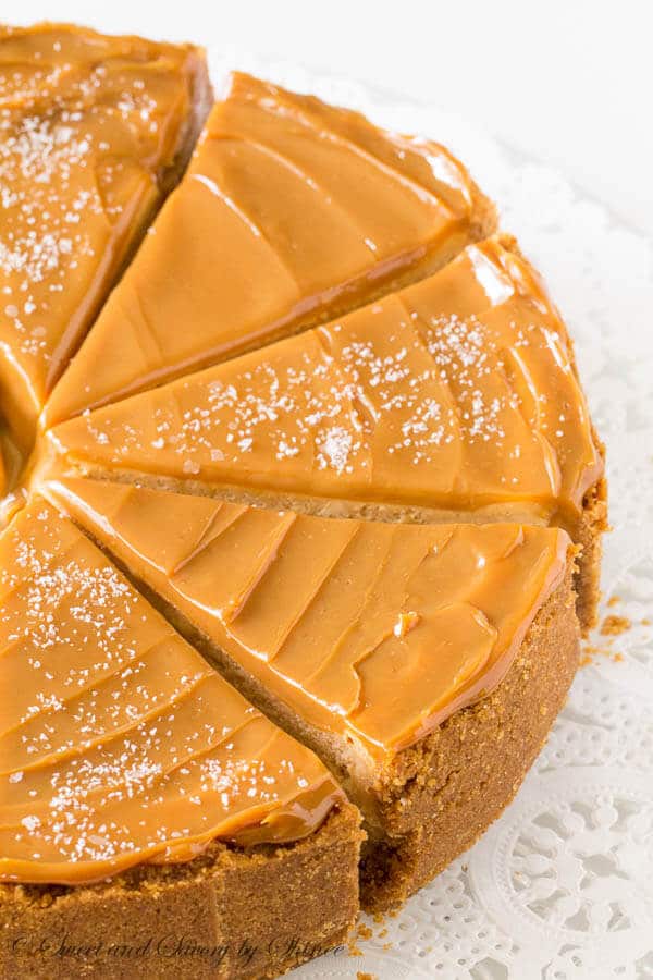 Decadent Dulce de Leche Cheesecake ~Sweet & Savory