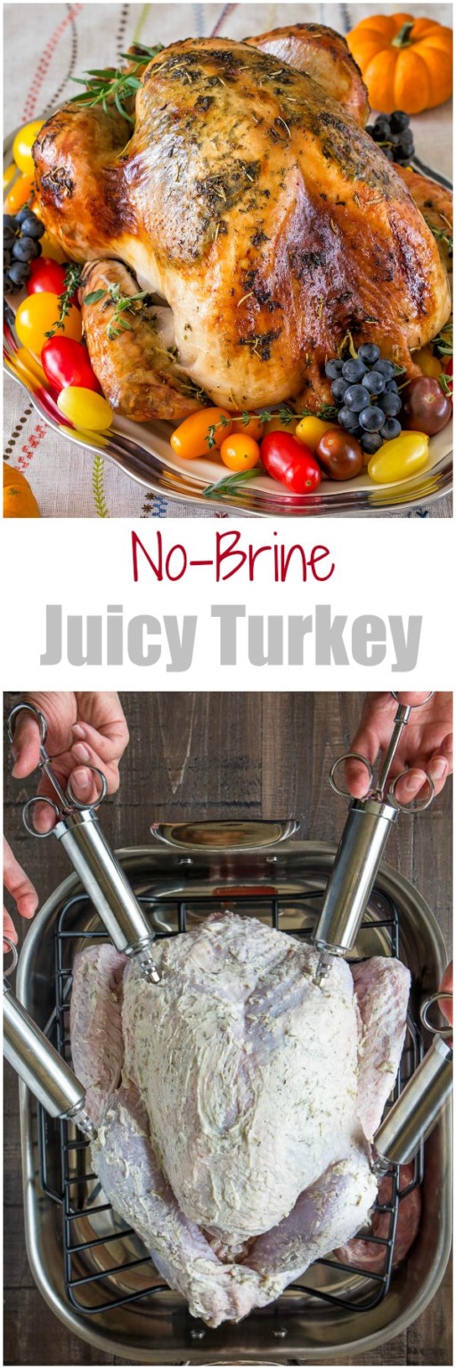 Super Juicy No Brine Roast Turkey + Video ~Sweet & Savory