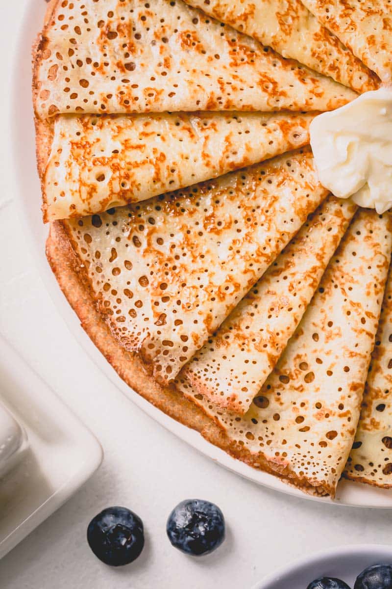 How to Make Crepes  French Crepe Recipe 