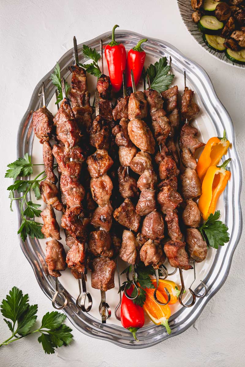 Shashlik - Grilled Pork Kebabs ~Sweet & Savory