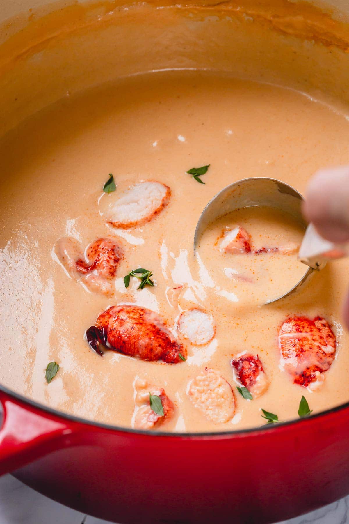 Lobster Bisque - Ahead of Thyme