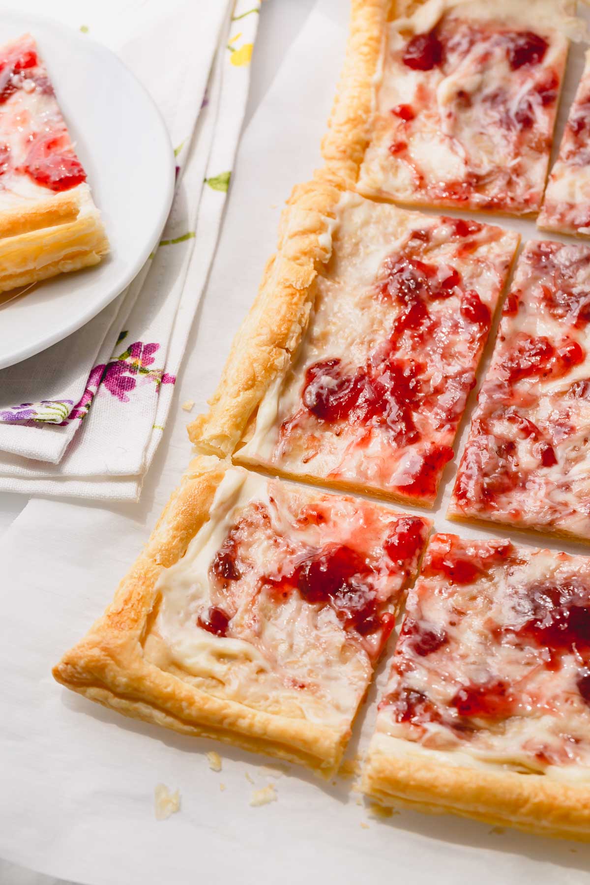 Strawberry Cheesecake Tart ~Sweet & Savory