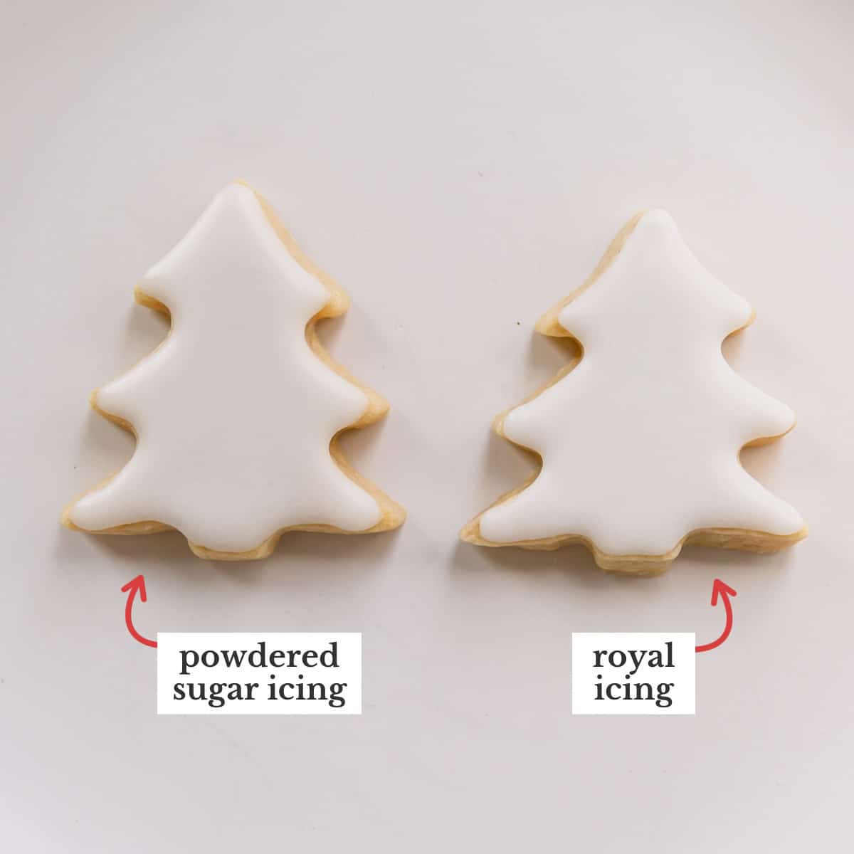 Powdered Sugar Icing or Glaze Recipe for Cakes and Cookies