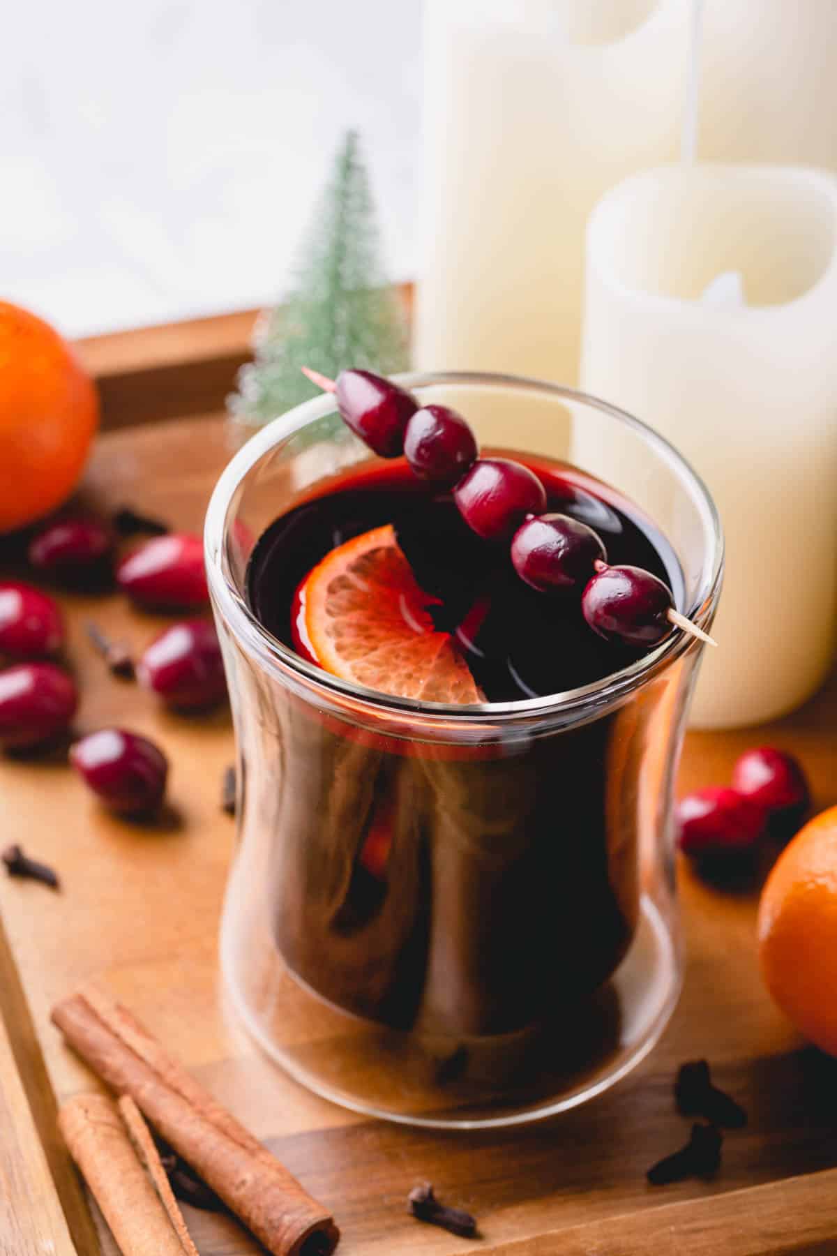 Make-Ahead Chilled Mulled Wine Punch Recipe