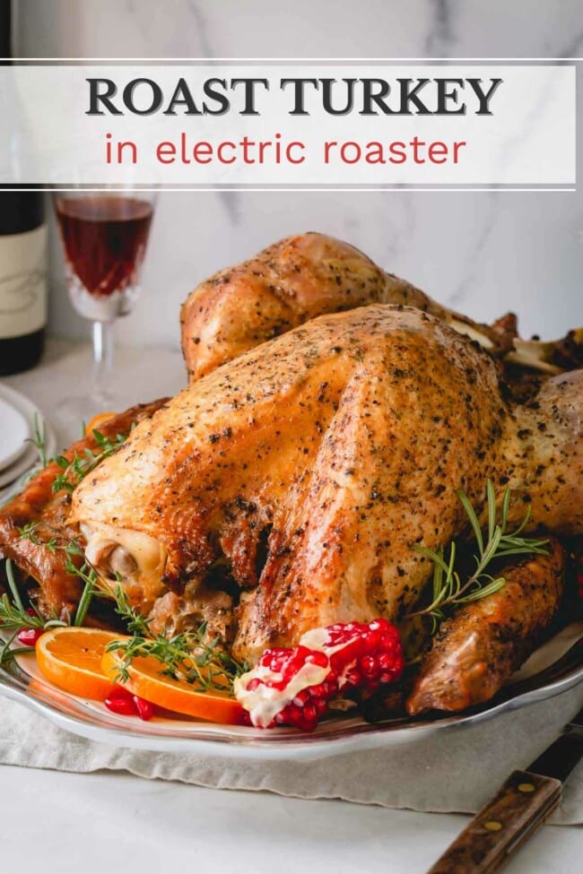 Perfect Turkey In An Electric Roaster ~sweet And Savory