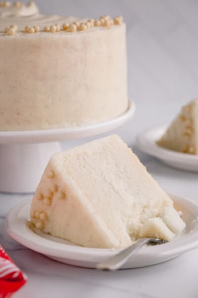 Classic White Cake Recipe ~Sweet & Savory